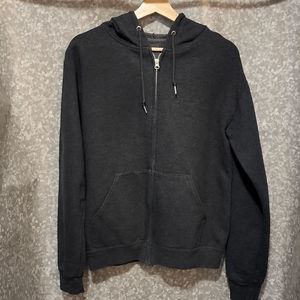 Gray Hoodie - Zip-Up sz. SMALL